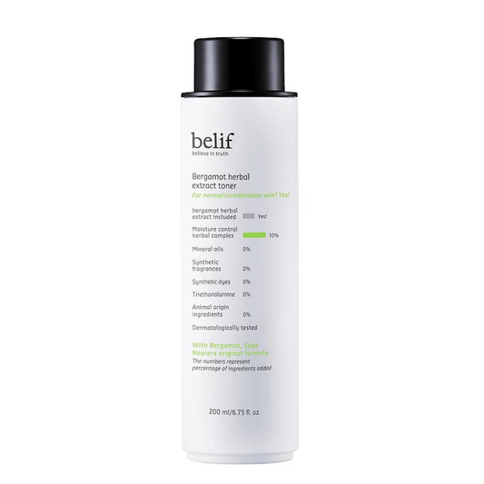 Bergamot Herbal Extract Toner