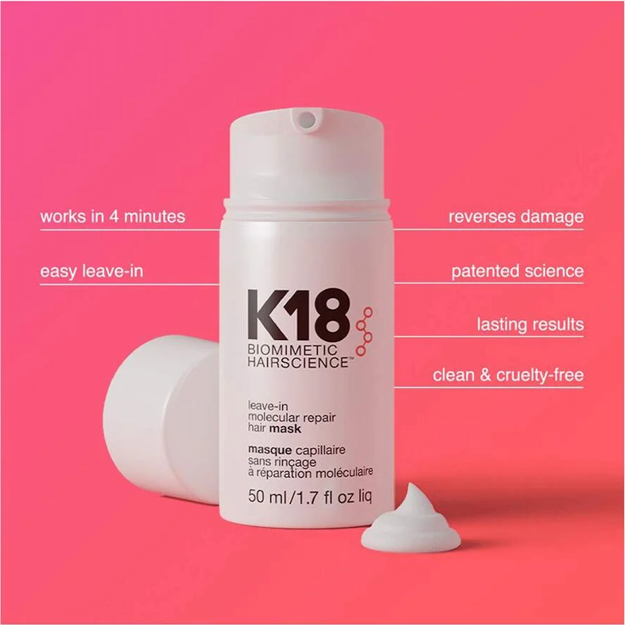 K18 Leave-In Molecular Repair Hair Mask - 50ml