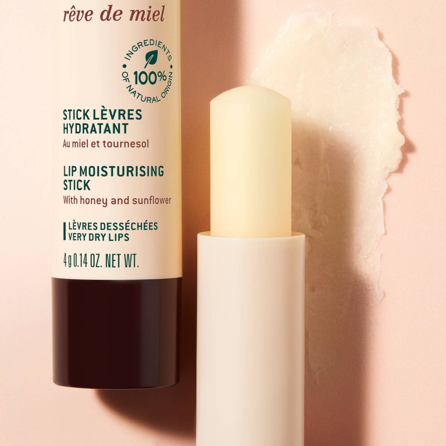 Lip Moisturising Stick, Reve de Miel 4 gr