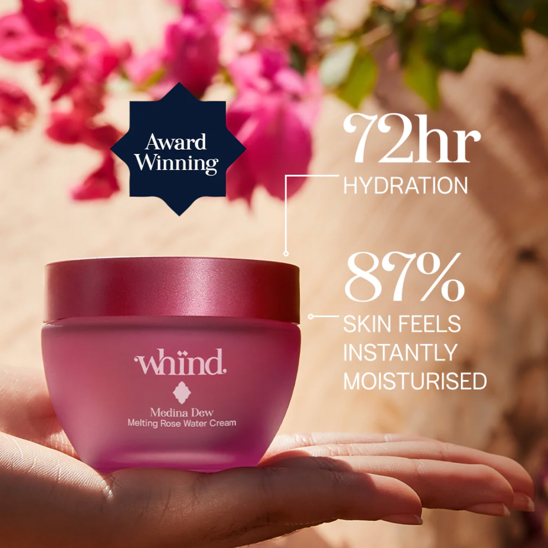 Medina Dew Melting Rose Water Cream - 50ml