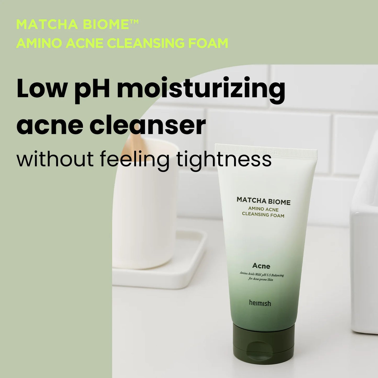Matcha Biome Amino Acne Cleansing Foam - 150ml