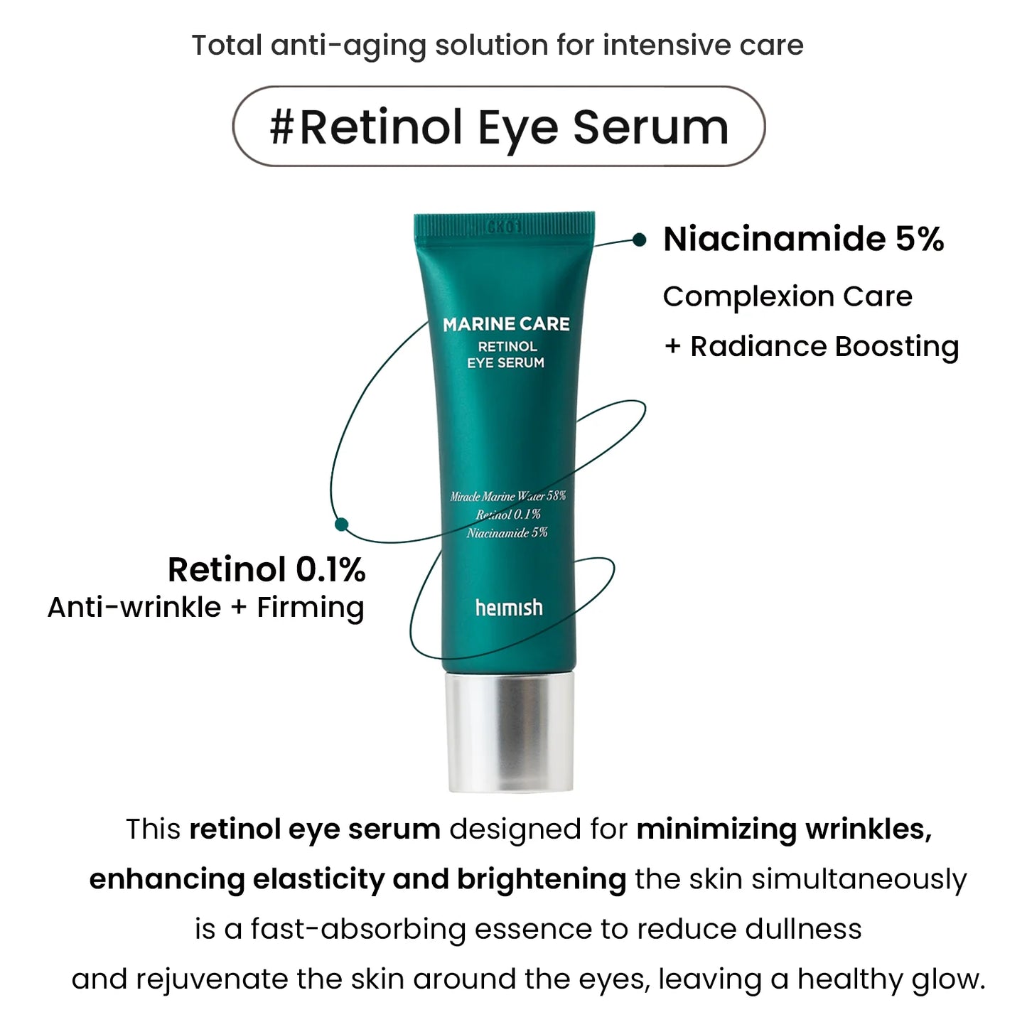 Marine Care Retinol Eye Serum - 30ml