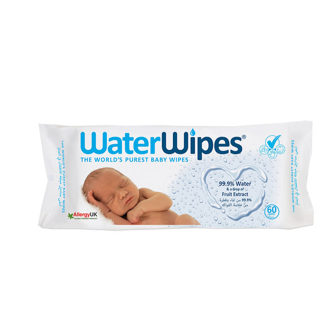 Original Baby Wet Wipes - 60 Wipes