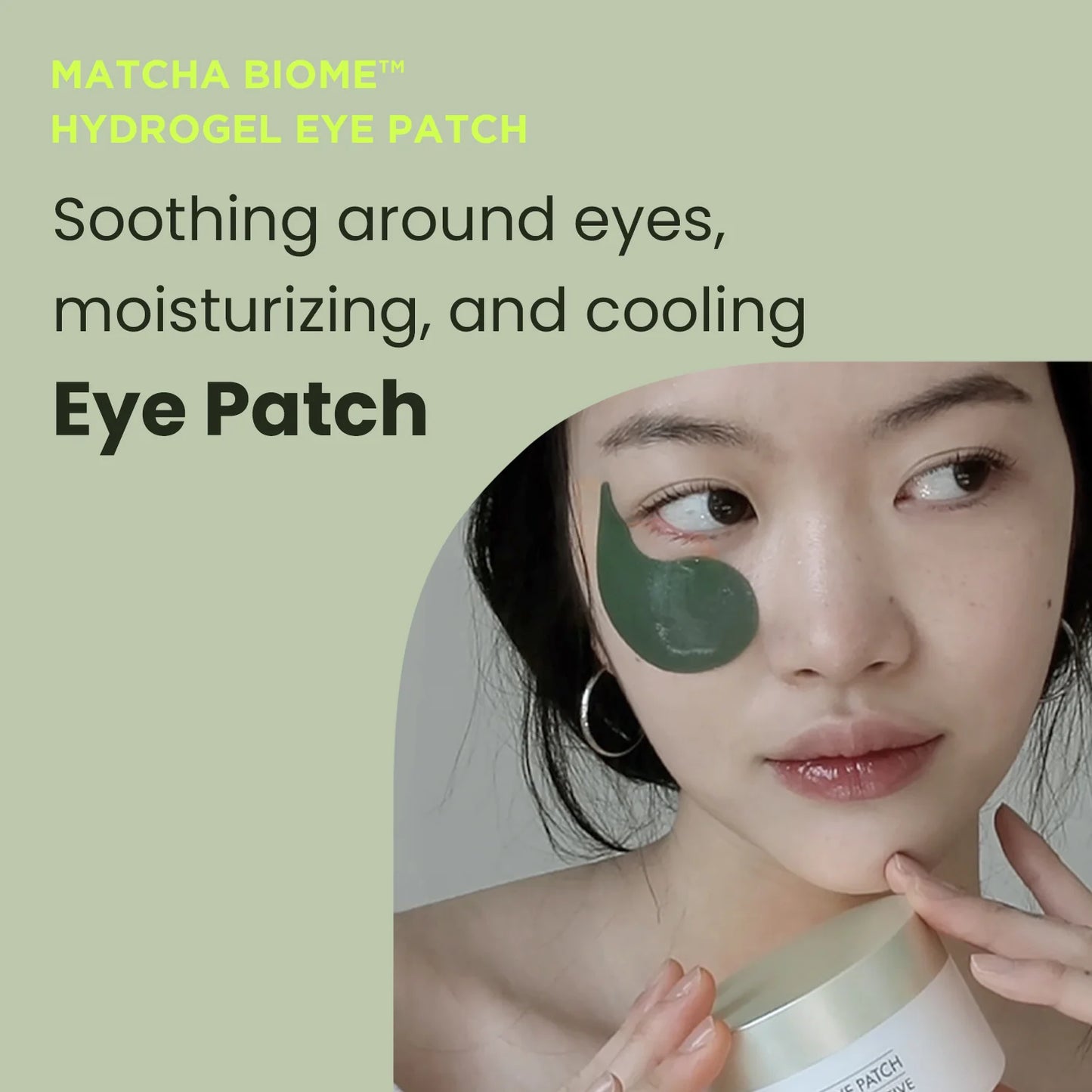 Matcha Biome Hydrogel Eye Patch - 60pcs