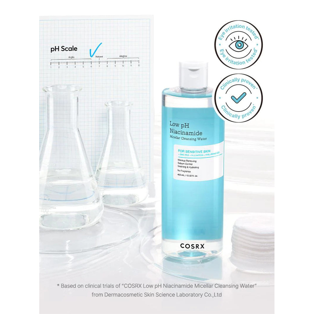 Low pH Niacinamide Micellar Cleansing Water