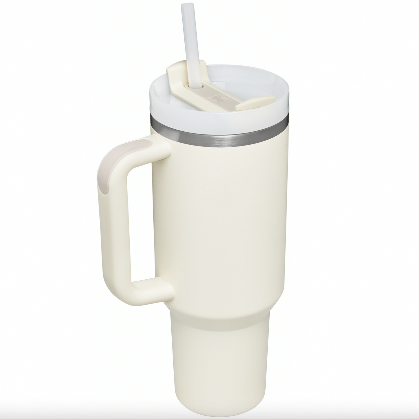 The Quencher H2.0 FlowState Tumbler 40 OZ in Cream