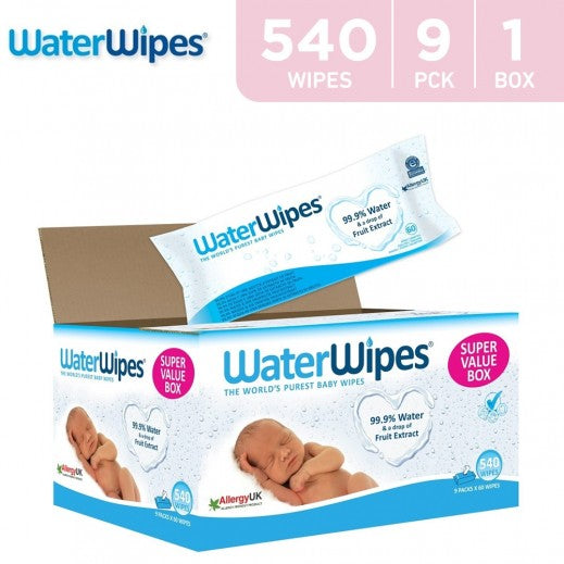 Original Baby Wet Wipes Super Value Pack - 9X60 Wipes