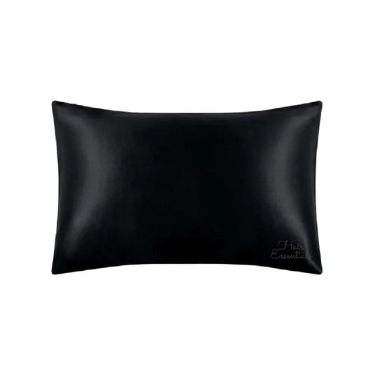 Silk Zippered Pillowcase - Black