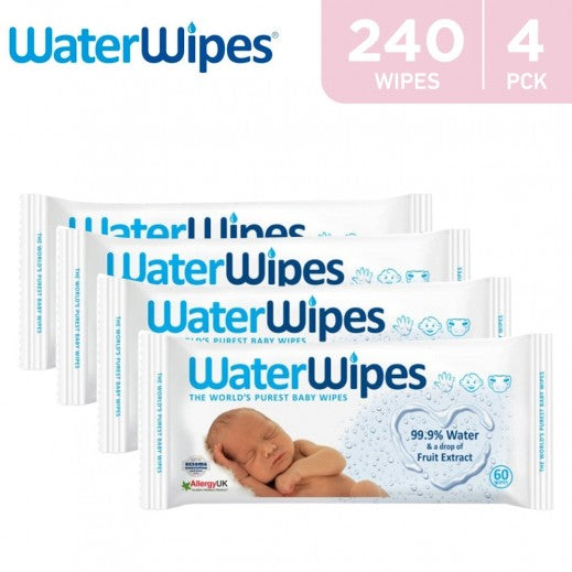Original Baby Wet Wipes Value Pack - 4X60 Wipes