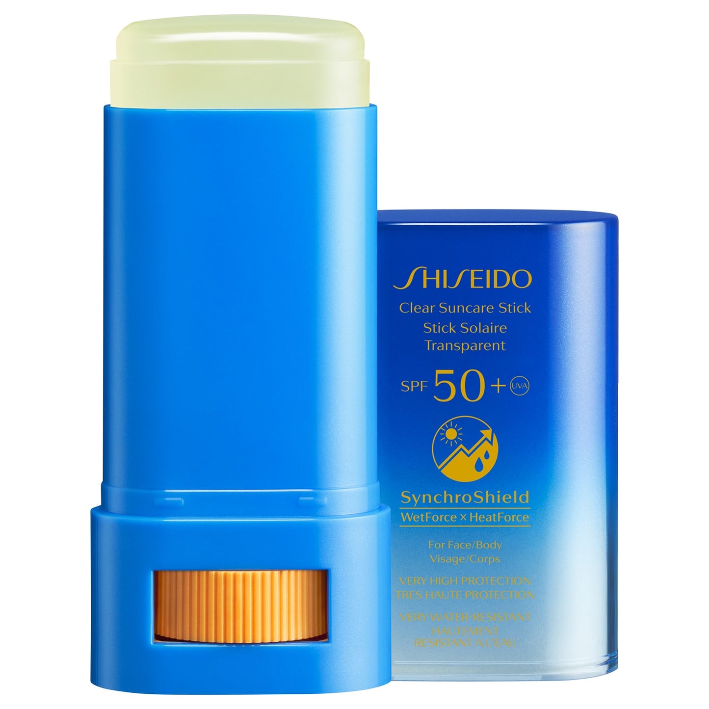 عصا حماية شفافة من أشعة الشمس SPF50+