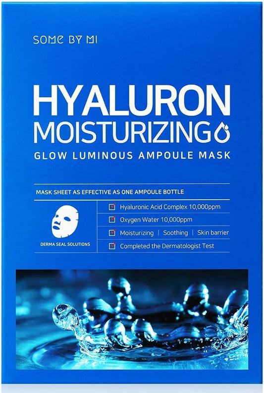 HYALURON MOISTURIZING GLOW LUMINOUS AMPOULE MASK