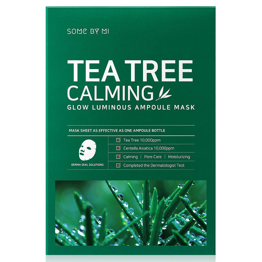 30 DAYS TEA TREE CALMING GLOW LUMINOUS AMPOULE MASK