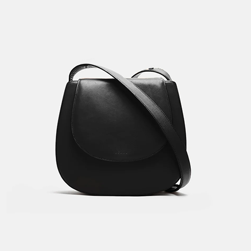 TILDA SADDLE BAG CONVERTIBLE NAPPA BLACK