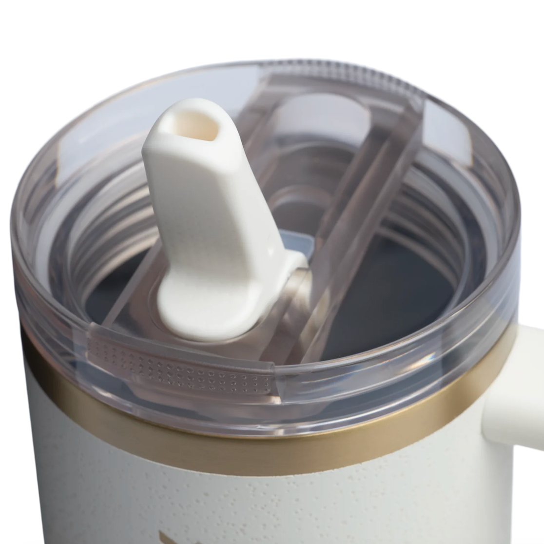 The Quencher ProTour Flip Straw Tumbler 30 OZ in Cream Moon