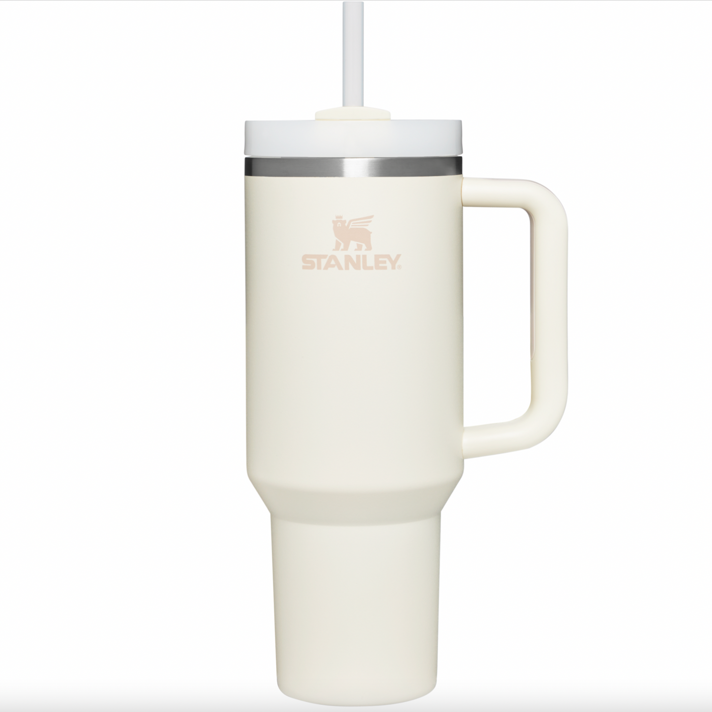 The Quencher H2.0 FlowState Tumbler 40 OZ in Cream