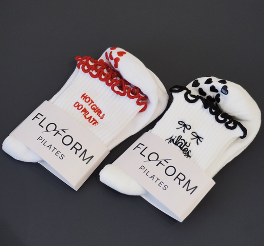 Heart Grip Collection Pilates Socks