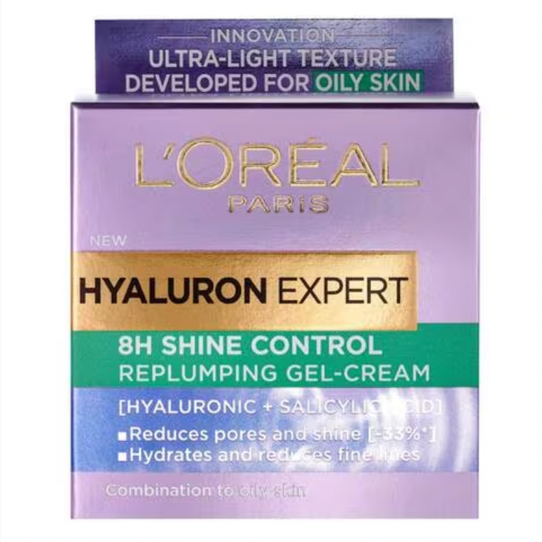 Hyaluron Expert 8h Shine Control Replumping Gel Cream - 50ml