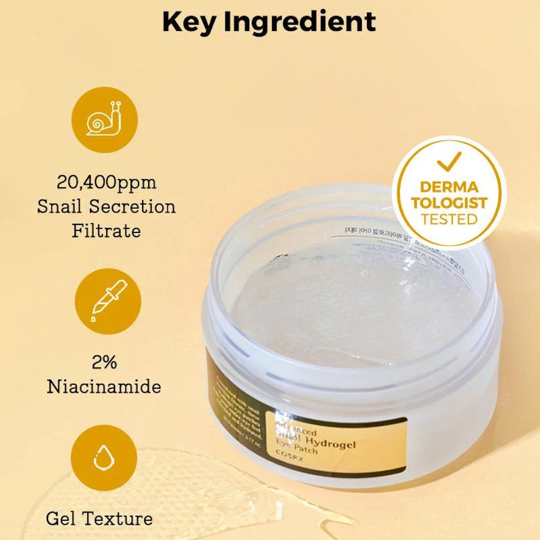 Advanced Snail Hydrogel Eye Patch