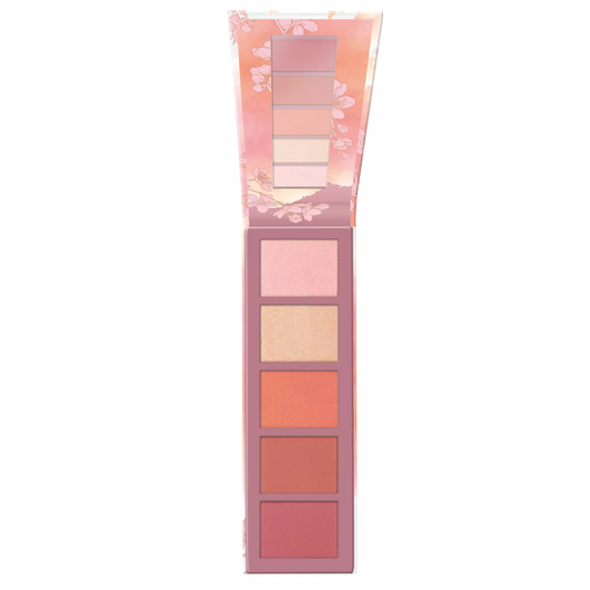 Peachy BLOSSOM Blush & Highlighter Palette