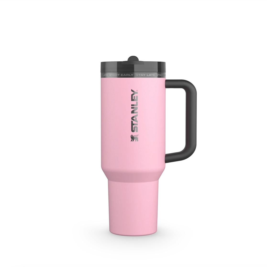 The Messi x Stanley Quencher ProTour Flip Straw Tumbler 40 OZ in Messi GOAT Pink