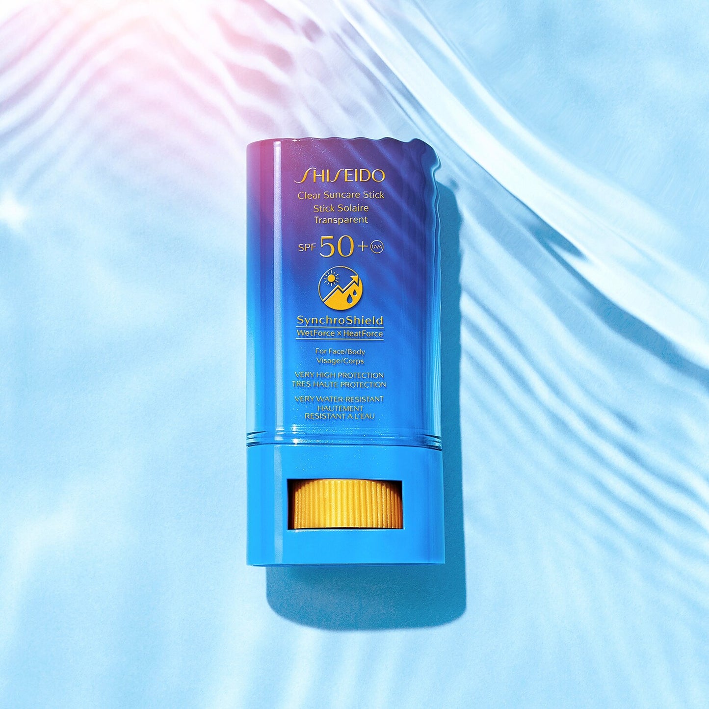 عصا حماية شفافة من أشعة الشمس SPF50+