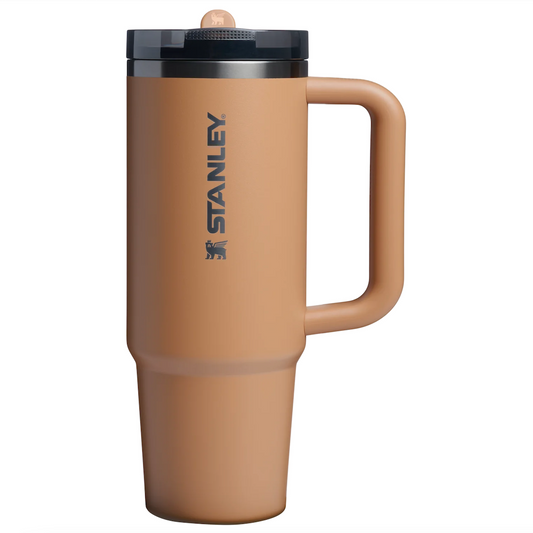 The Quencher ProTour Flip Straw Tumbler 30 OZ in Camel